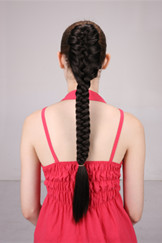 Lady's drawstring braids ponytail hair pieces YS-8140