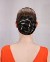 Highlight braids hair chignon, bun hair piece 2190