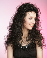 Women's long curly hair style afro wigs for black women  480