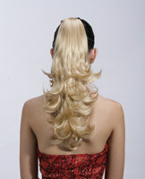 Wholesale blonde ponytail hair pieces,hair extension  0202L