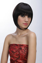 Lady's short synthetic hair wigs   84023