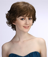 Short curly hair wigs for middle age women DSCF1355