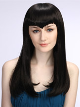 Girl's long straight hair style wigs  YS-9030