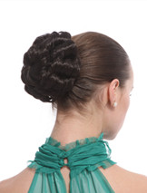 Curly synthetic hair bun pieces, chignon hair YS-8032