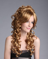 Lady's hair wigs with long bang hair YS-9061