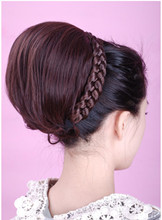 Fashion hair accessory,plait braided head band  YS-8127