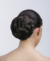 Synthetic braid chignon hair bun hairpieces  YS-8024L