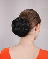 Synthetic braid bun chignon hair piece  DH-104L