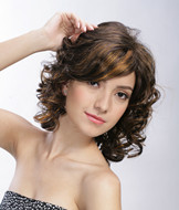 Wholesale highlighted synthetic hair wigs  YS-9003
