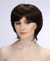 Short synthetic hair ladies wigs wholesale LHC-175