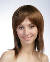 Ladies synthetic hair wigs wholesale price K-201A