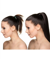 Synthetic Wrap ponytails hair pieces with comb  YS-8138