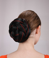 synthetic hair bun bride's chignon hairpieces DH-122L