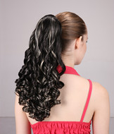 Claw clip kanekalon ponytail hair extension YS-19A