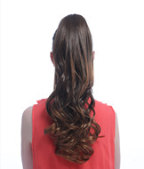 China Synthetic ponytail hair pieces supplier YS-8089L