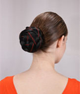 Chignon hair bun, synthetic hair dome  DH-122S