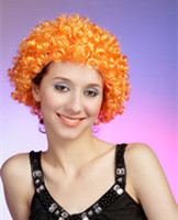 synthetic football fans wigs for 2014 world cup 165