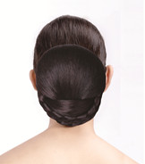 Fake Burger buns,synthetic chignon hair piece dome YS-8030