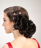 Hair flowers suppliers, wigs hair accessories YS-5005