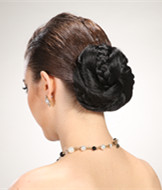 Hair bun synthetic hair wig accessory YS-8156