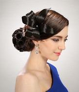 Synthetic hair flower,hairpieces for wedding YS-5064