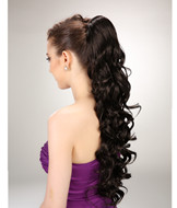 Synthetic natural color ponytail hairpieces YS-8173