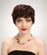 Natural hair wigs for women, short hair styles 5063