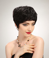 Black short hair wigs,women's hair styles 5125