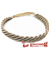 Fashion synthetic elastic braided hair band hairpieces